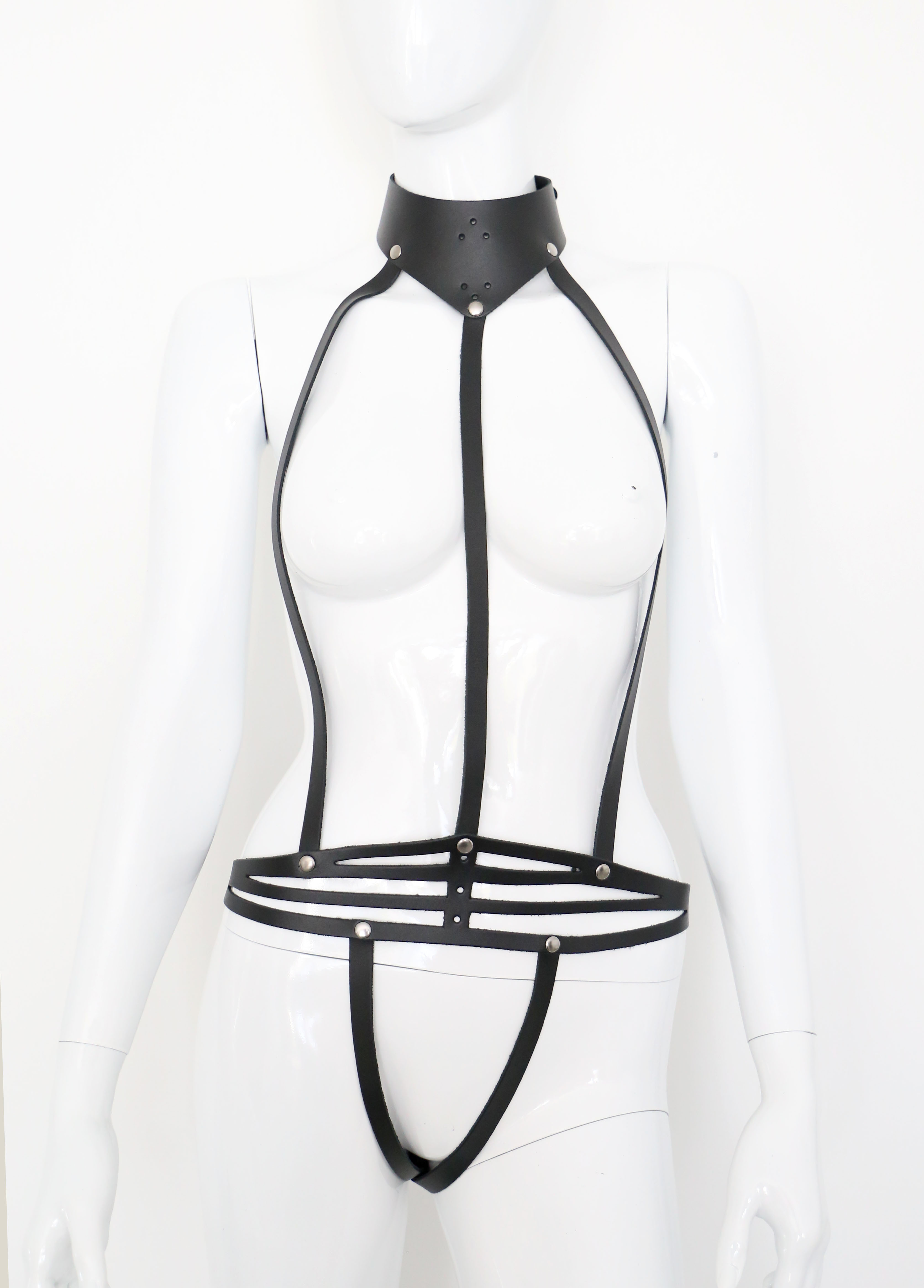 Leder Body Harness