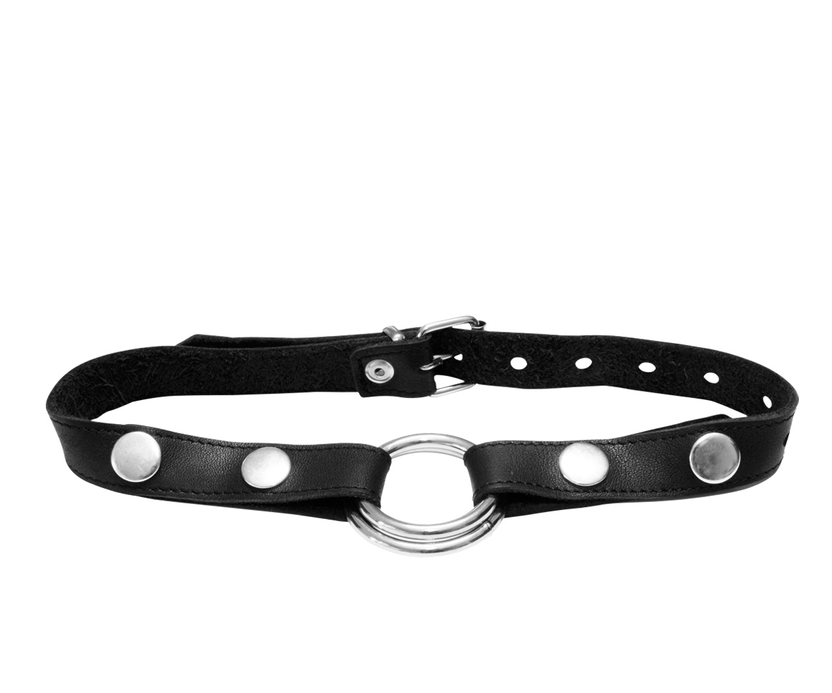 LEDER KNEBEL - Trainings-Ringknebel