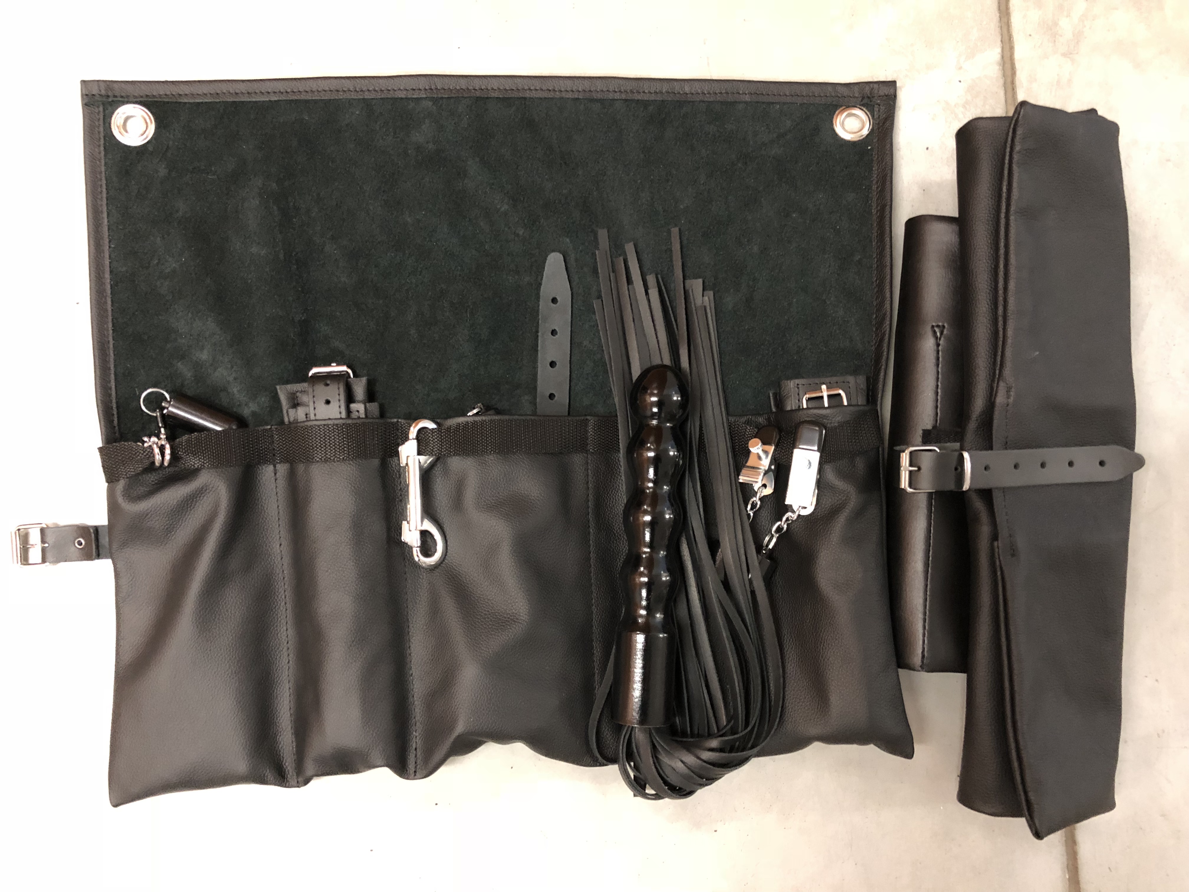 Fetisch-Tasche Peitschentasche