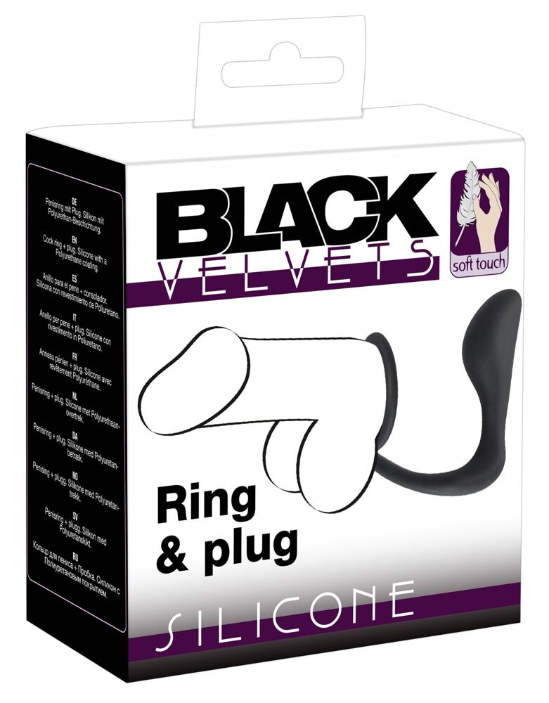 Black Velvets Ring & Plug