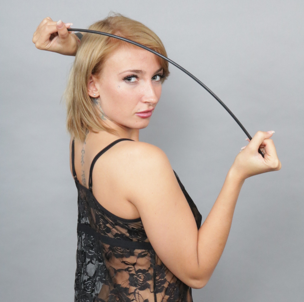 Kunststoff Cane - Ø 5mm, schwarz, Länge ca. 60cm