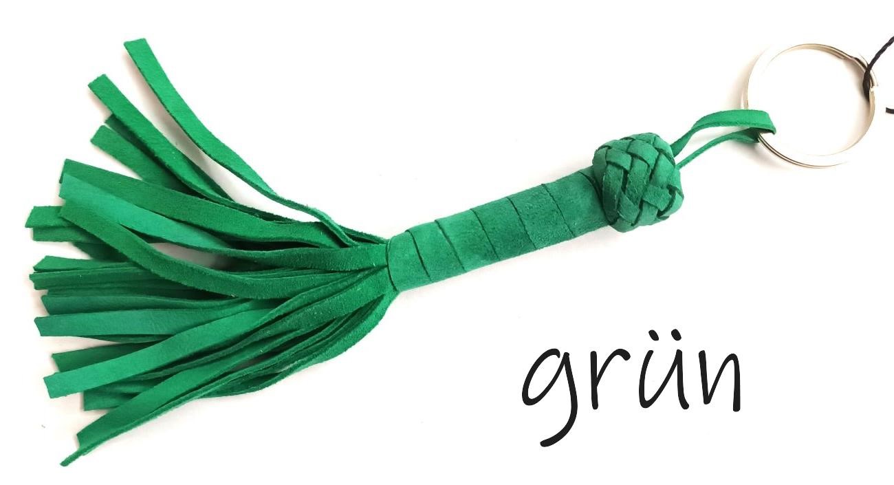 Flogger Schlüsselanhänger - grün